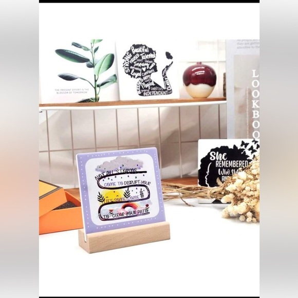 Inspirational Quotes Desk or Countertop Decor - Picture 3 of 8